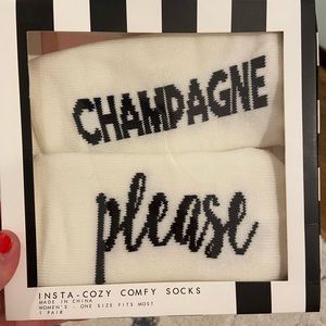 Champagne Please socks